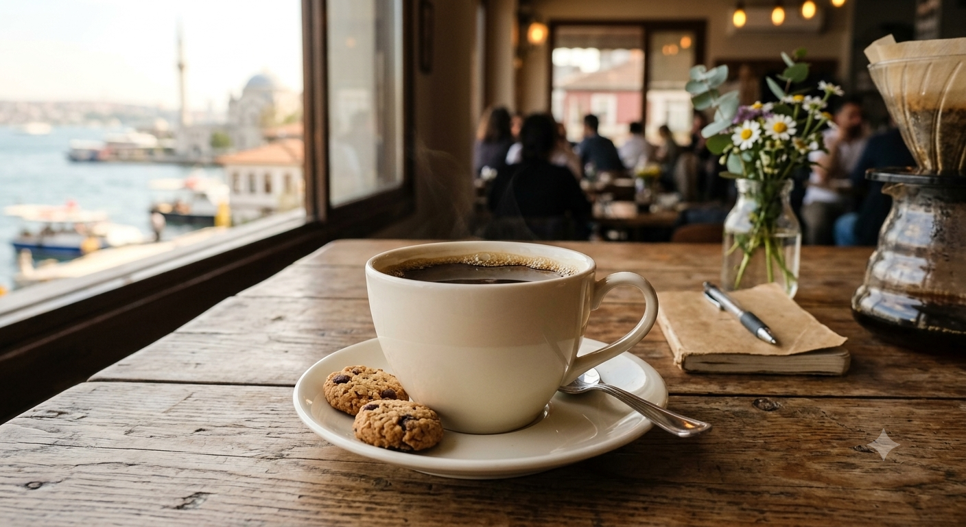 Sütlü filtre Coffe